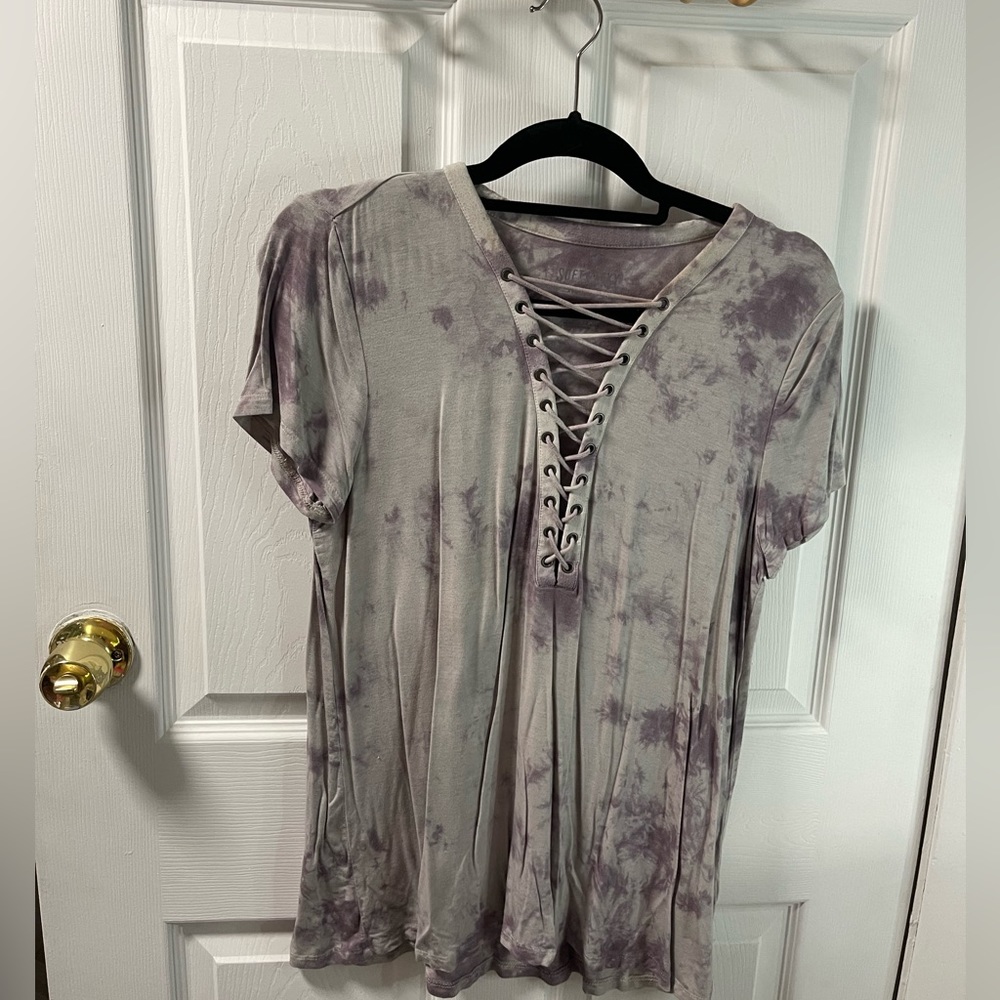 Tie die string deep v